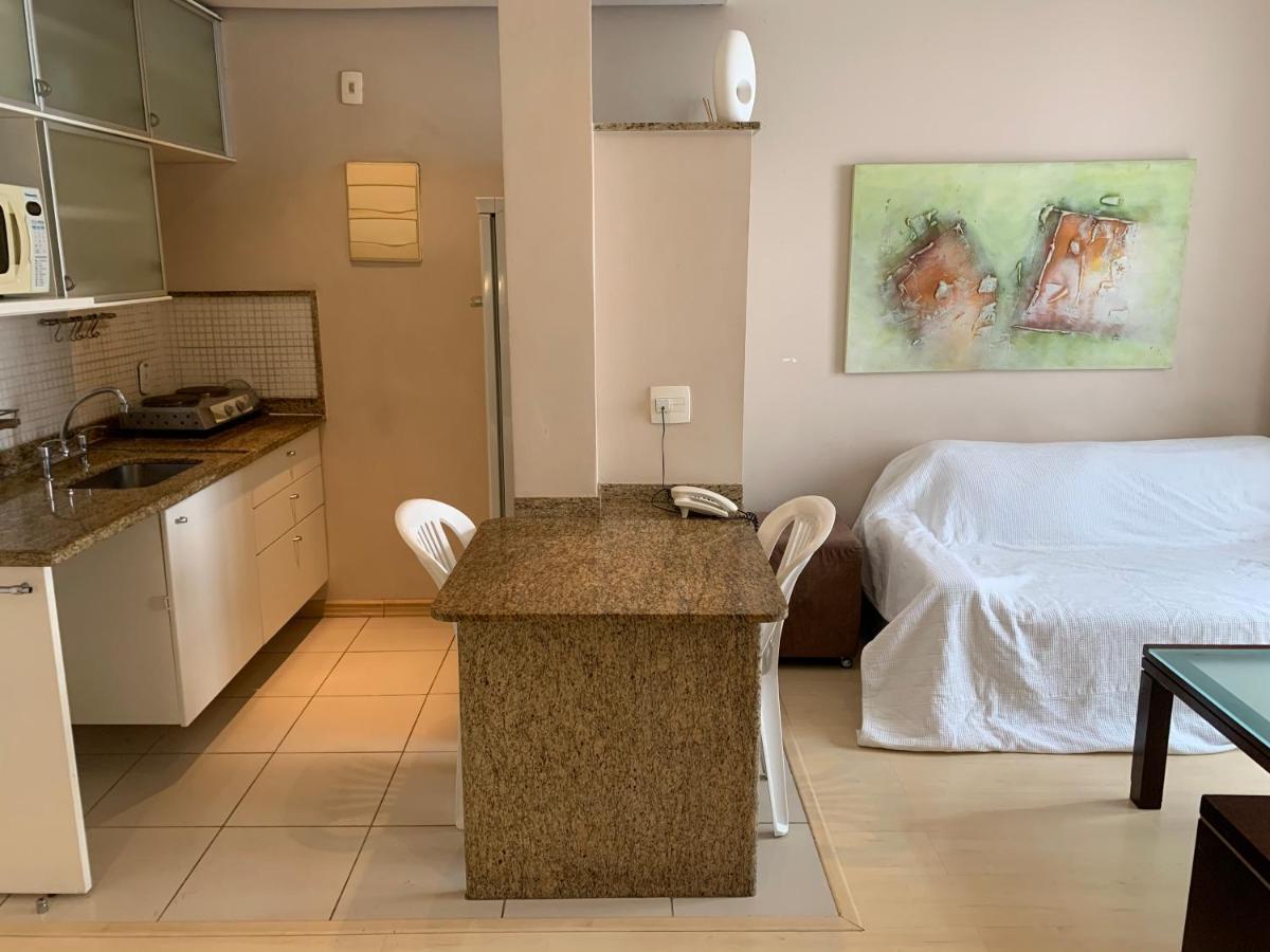 Residencial Com Servicos 45 Metros Decorado Com Sala, Suite, Cozinha Quadra Da De Copacabana